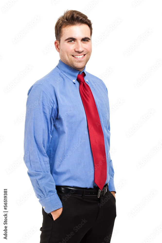 Smiling businessman Smiling businessman