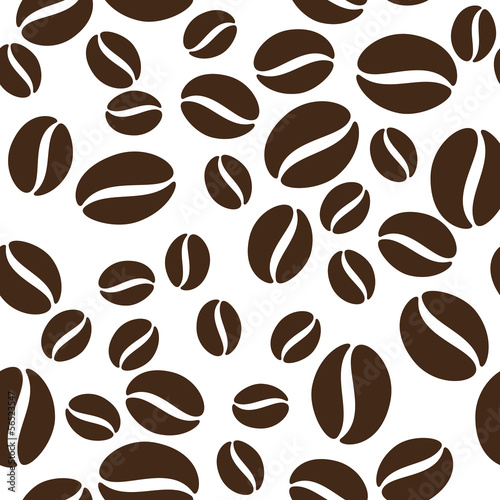 Coffee beans pattern