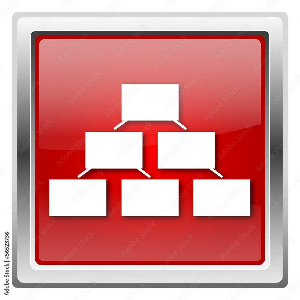 Organizational chart icon Organizational chart icon