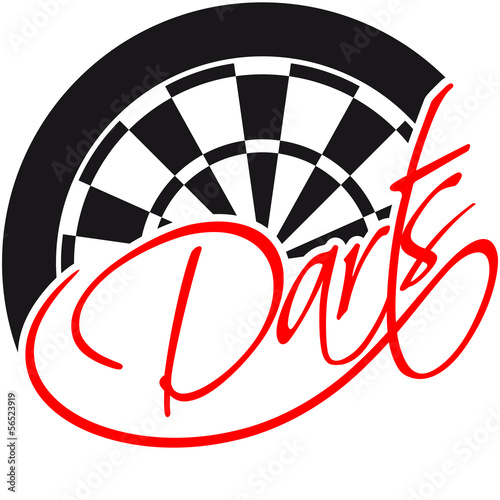 Darts Board Logo Design