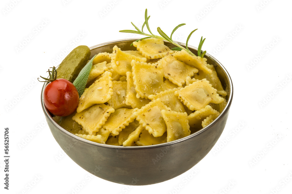 Ravioli with herbs Ravioli with herbs