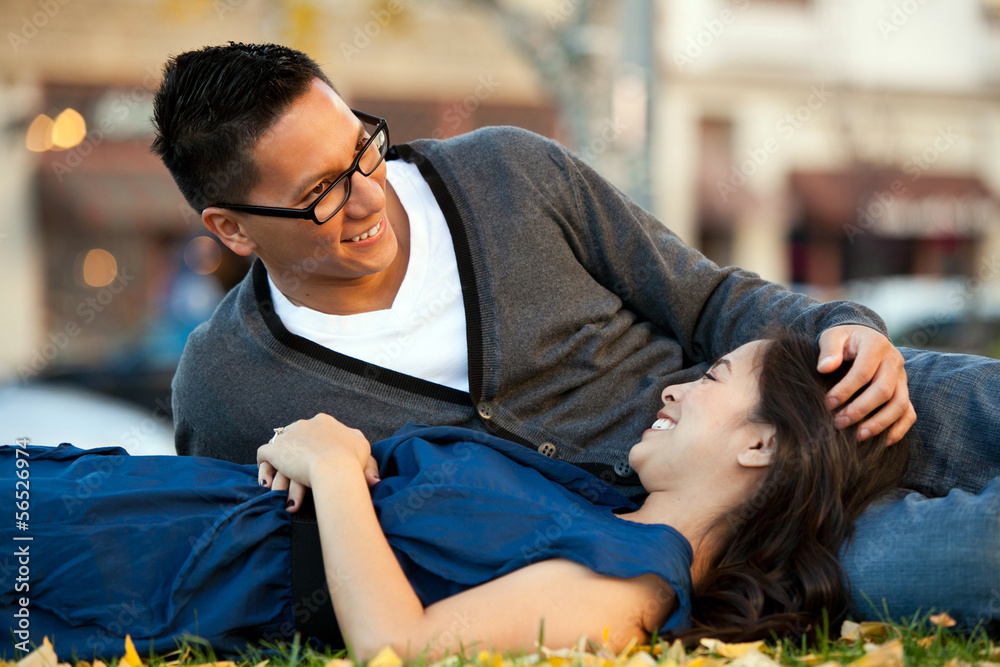 Fototapeta premium Ethnic couple