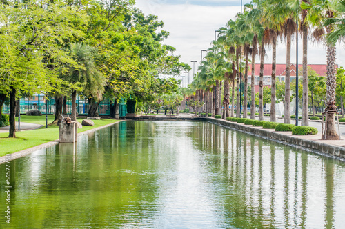 Public park at Chachoengsao province