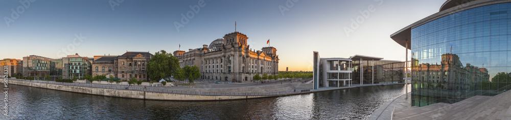 Reichstag, River Spree, Berlin