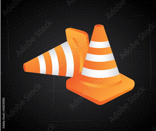 traffic cones