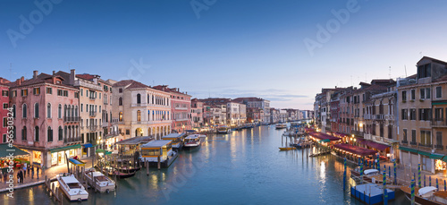 Grand Canal, Villas and Gondolas, Venice © travelwitness