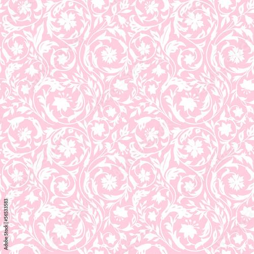 Vintage Floral seamless pattern