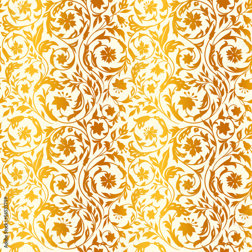 Vintage Floral seamless pattern