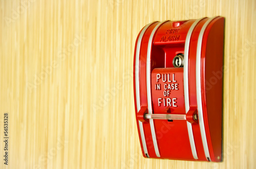 Red Fire alarm