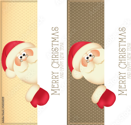 Santa Claus labels