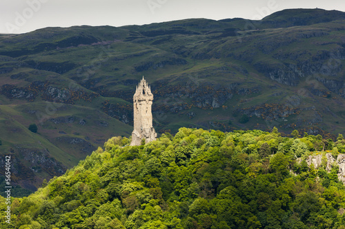 William Wallace Monument, Stirling, Scotland photo