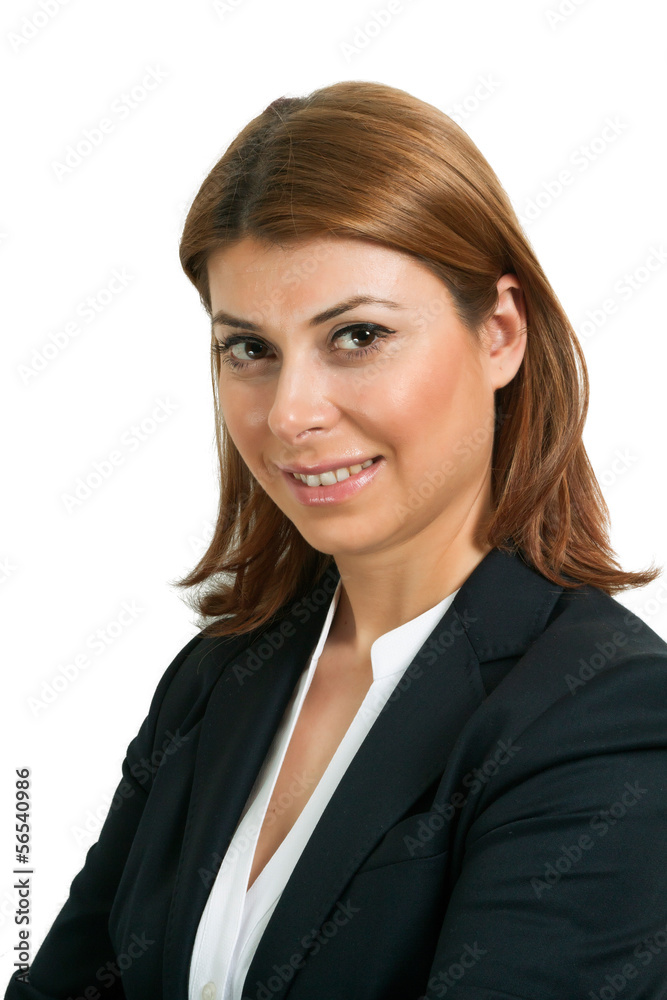 Smiling young business professional Smiling young business professional