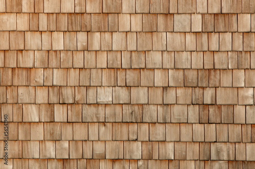 Holzschindeln / Holzwand