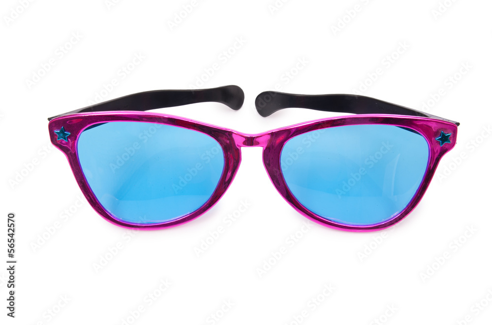 Sunglasses isolated on the white Sunglasses isolated on the white