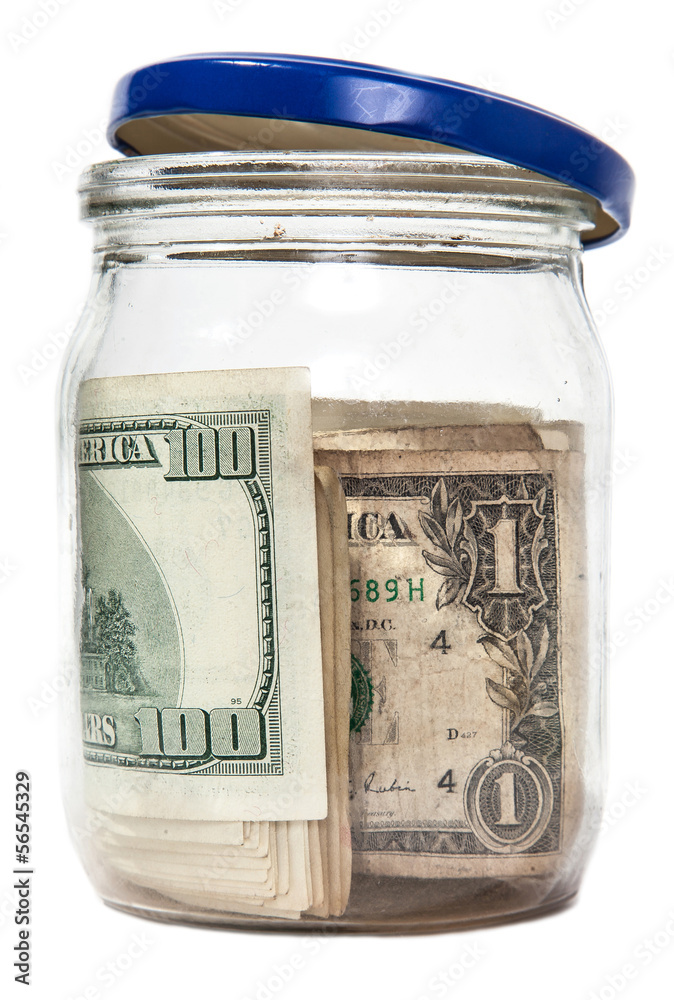 all the money in a moneybox isolated all the money in a moneybox isolated