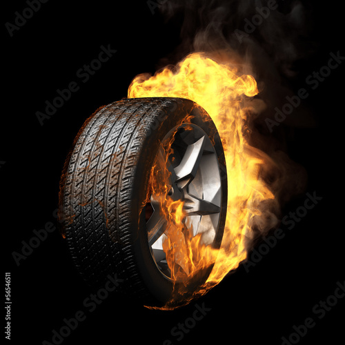 burning wheel