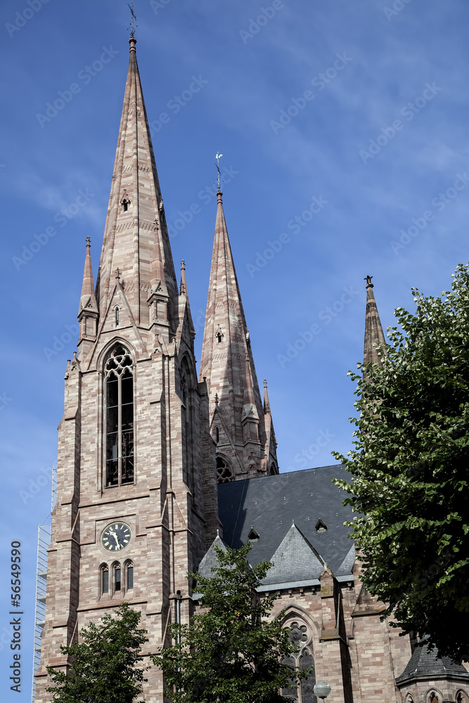 Old church in France