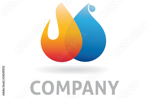 Plumbing and Heating Company Logo