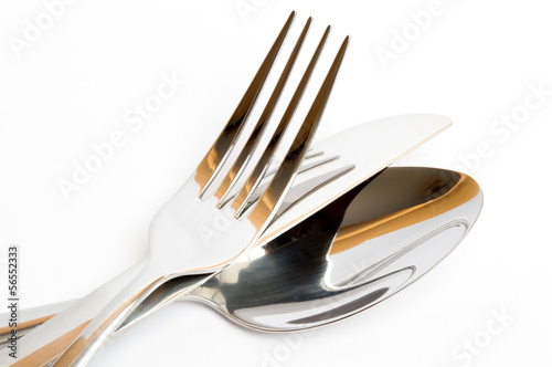 Cutlery. Closeup
