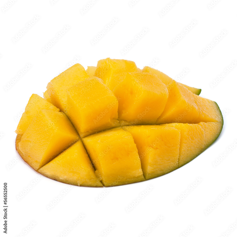Mango sliced part Mango sliced part