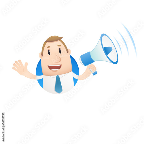 manager in various poses for use in advertising, presentations,