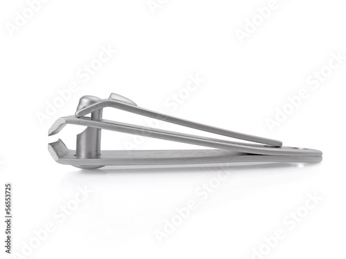 Nail clipper isolated on a white background © StockPhotosArt