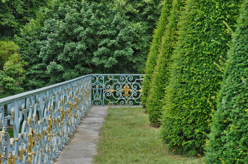 France, the classical park of Marly le Roi photo