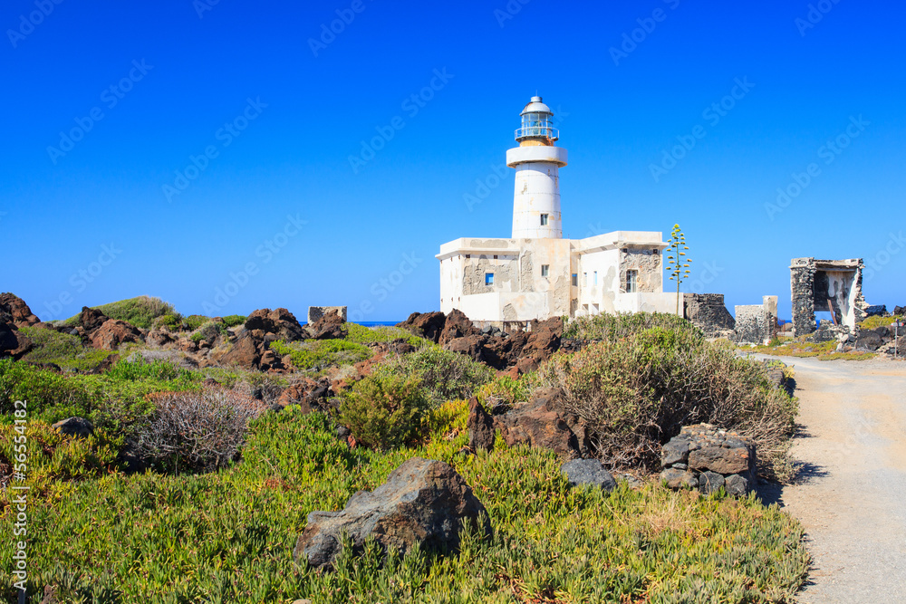 Lighthouse in Pantelleria