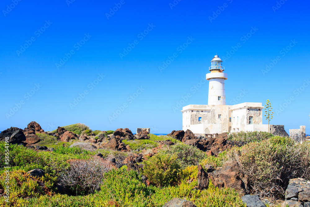 Lighthouse in Pantelleria