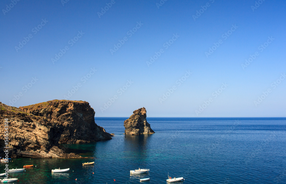 Naklejka premium Faraglioni , Pantelleria