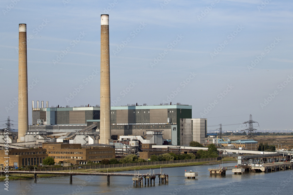 Tilbury Power Station B, Kohlekraftwerk in Tilbury an der Themse