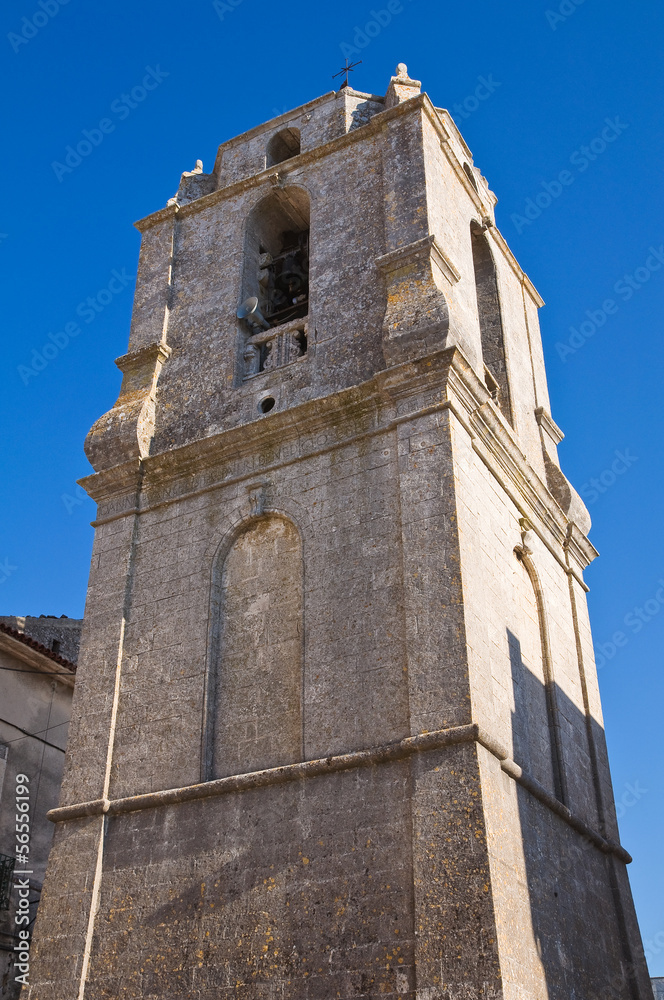 Church of St. Benedetto. Monte Sant'Angelo. Puglia. Italy.