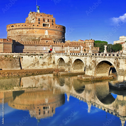 Photography castle st. Angelo. Rome