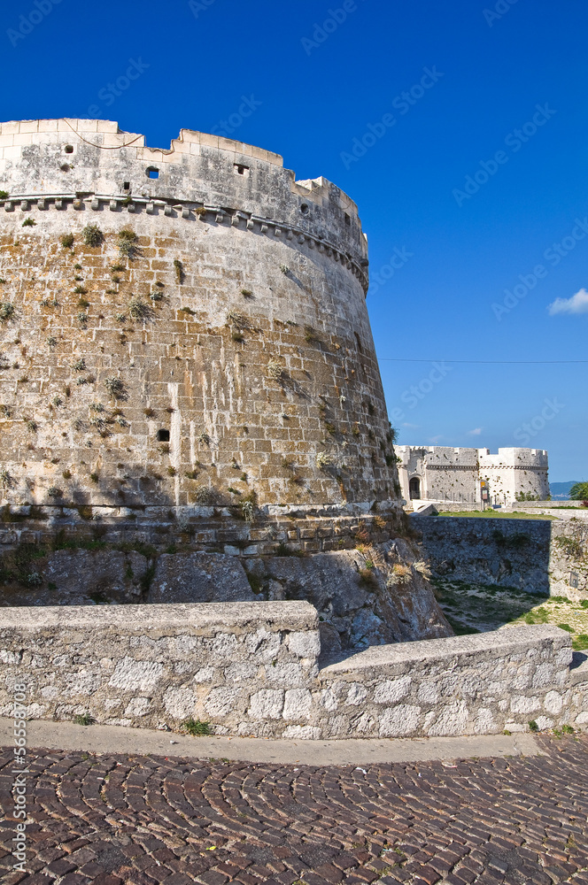 Castle of Monte Sant'Angelo. Puglia. Italy.