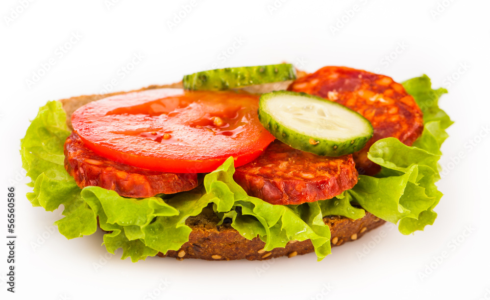 sandwich isolated on white sandwich isolated on white