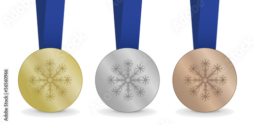 Medals for Winter Games