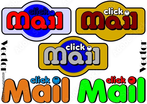 ICONA LOGO SCRITTA MAIL CLICK