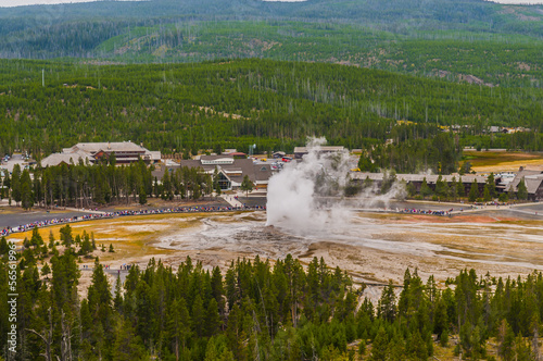 Old Feithful Geyser Eruption