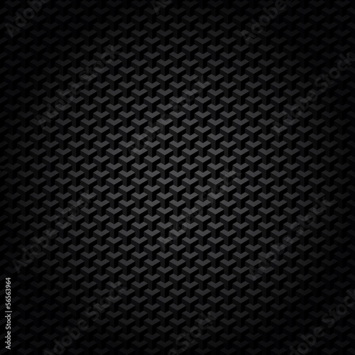 Black geometric pattern