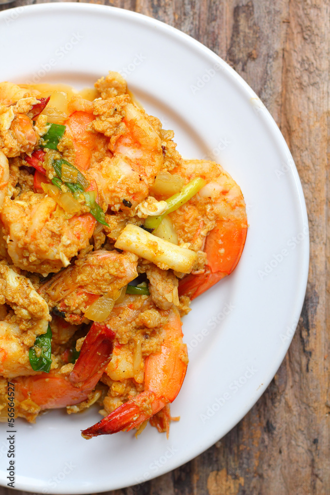 Shrimp curry Shrimp curry
