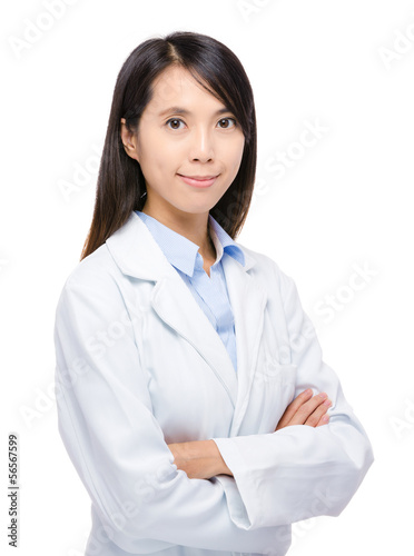 Professional female doctor