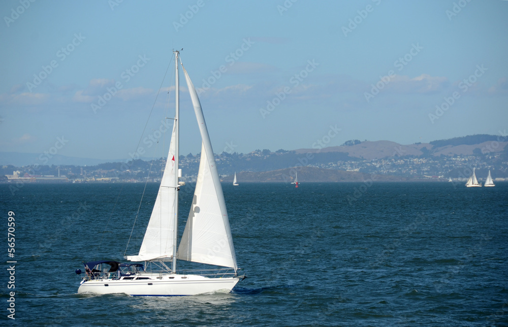 Sailing in the San Francisco Bay