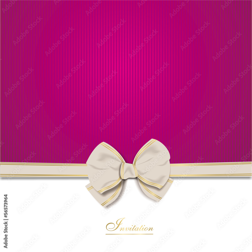 Hintergrund in pink mit Schleife Hintergrund in pink mit Schleife