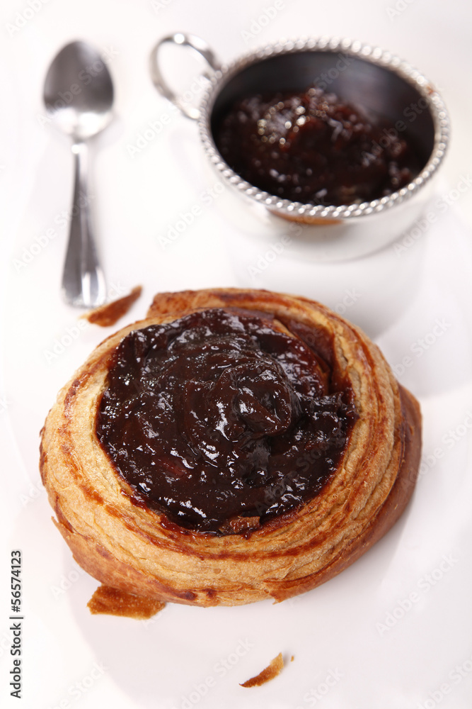 Cake with plum jam Cake with plum jam