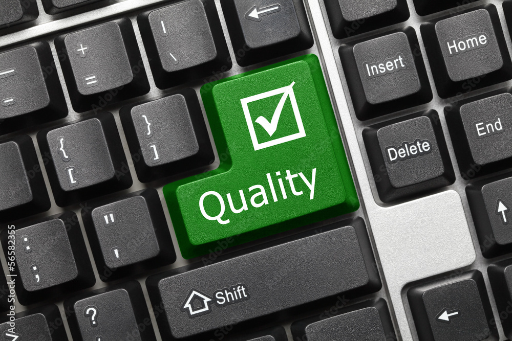Conceptual keyboard - Quality (green key) Conceptual keyboard - Quality (green key)