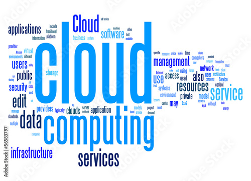 cloud computing text cloud