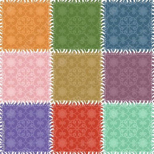patchwork background