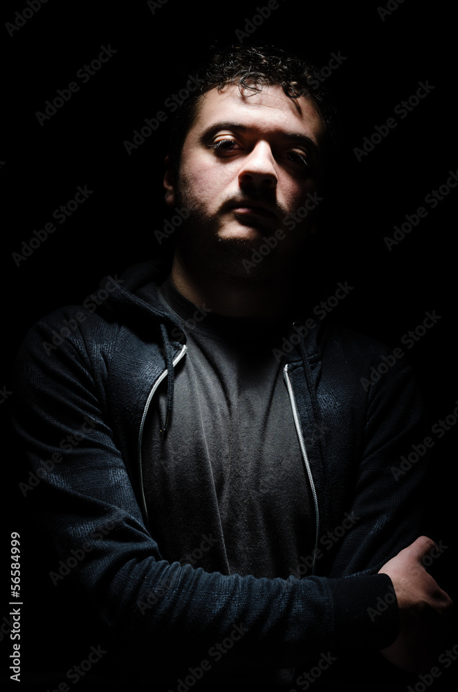 Obraz premium Dangerous man