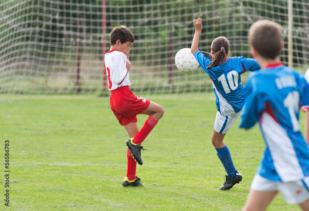 Obraz premium kid's football