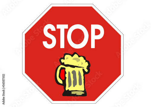 Stop mit Alkohohl photo